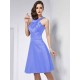 Chic Sleeveless Pleats Short Bridesmaid Dresses