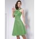 Chic Sleeveless Pleats Short Bridesmaid Dresses