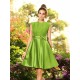 Charming High Neck Bowknot Sleeveless Short Satin Bridesmaid Dresses