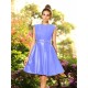 Charming High Neck Bowknot Sleeveless Short Satin Bridesmaid Dresses