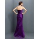 Mermaid Gorgeous Strapless Pleats Sleeveless Long Satin Bridesmaid Dresses