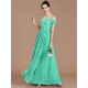 Charming Off-the-Shoulder Sleeveless Ruched Chiffon Bridesmaid Dresses
