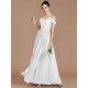 Charming Off-the-Shoulder Sleeveless Ruched Chiffon Bridesmaid Dresses