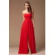 Gorgeous Sweetheart Sleeveless Long Ruffles Chiffon Bridesmaid Dresses
