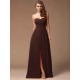 Gorgeous Sweetheart Sleeveless Long Ruffles Chiffon Bridesmaid Dresses