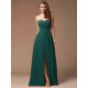 Gorgeous Sweetheart Sleeveless Long Ruffles Chiffon Bridesmaid Dresses