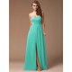 Gorgeous Sweetheart Sleeveless Long Ruffles Chiffon Bridesmaid Dresses