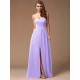 Gorgeous Sweetheart Sleeveless Long Ruffles Chiffon Bridesmaid Dresses