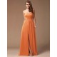 Gorgeous Sweetheart Sleeveless Long Ruffles Chiffon Bridesmaid Dresses