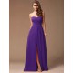 Gorgeous Sweetheart Sleeveless Long Ruffles Chiffon Bridesmaid Dresses