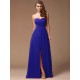 Gorgeous Sweetheart Sleeveless Long Ruffles Chiffon Bridesmaid Dresses
