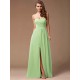 Gorgeous Sweetheart Sleeveless Long Ruffles Chiffon Bridesmaid Dresses