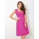 Charming Straps Lace Sleeveless Short Lace Bridesmaid Dresses