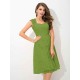 Charming Straps Lace Sleeveless Short Lace Bridesmaid Dresses