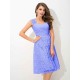 Charming Straps Lace Sleeveless Short Lace Bridesmaid Dresses