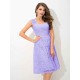 Charming Straps Lace Sleeveless Short Lace Bridesmaid Dresses