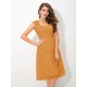 Charming Straps Lace Sleeveless Short Lace Bridesmaid Dresses