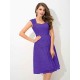 Charming Straps Lace Sleeveless Short Lace Bridesmaid Dresses
