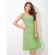 Charming Straps Lace Sleeveless Short Lace Bridesmaid Dresses