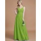 V-Neck Elegant Chiffon Sleeveless Bridesmaid Dresses
