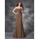 Mermaid Gorgeous Sweetheart Ruched Sleeveless Long Chiffon Bridesmaid Dresses