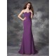 Mermaid Gorgeous Sweetheart Ruched Sleeveless Long Chiffon Bridesmaid Dresses