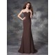 Mermaid Gorgeous Sweetheart Ruched Sleeveless Long Chiffon Bridesmaid Dresses
