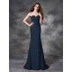 Mermaid Gorgeous Sweetheart Ruched Sleeveless Long Chiffon Bridesmaid Dresses