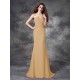 Mermaid Gorgeous Sweetheart Ruched Sleeveless Long Chiffon Bridesmaid Dresses