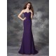 Mermaid Gorgeous Sweetheart Ruched Sleeveless Long Chiffon Bridesmaid Dresses