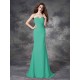 Mermaid Gorgeous Sweetheart Ruched Sleeveless Long Chiffon Bridesmaid Dresses