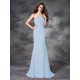 Mermaid Gorgeous Sweetheart Ruched Sleeveless Long Chiffon Bridesmaid Dresses