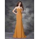 Mermaid Gorgeous Sweetheart Ruched Sleeveless Long Chiffon Bridesmaid Dresses