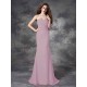 Mermaid Gorgeous Sweetheart Ruched Sleeveless Long Chiffon Bridesmaid Dresses