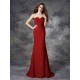 Mermaid Gorgeous Sweetheart Ruched Sleeveless Long Chiffon Bridesmaid Dresses