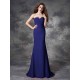 Mermaid Gorgeous Sweetheart Ruched Sleeveless Long Chiffon Bridesmaid Dresses