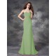 Mermaid Gorgeous Sweetheart Ruched Sleeveless Long Chiffon Bridesmaid Dresses