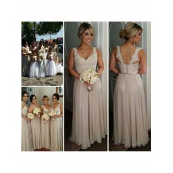 Gorgeous Sweetheart Sleeveless Chiffon Bridesmaid Dresses