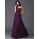 Gorgeous Sweetheart Hand-Made Flower Sleeveless Long Chiffon Bridesmaid Dresses