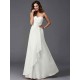 Gorgeous Sweetheart Hand-Made Flower Sleeveless Long Chiffon Bridesmaid Dresses