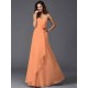 Gorgeous Sweetheart Hand-Made Flower Sleeveless Long Chiffon Bridesmaid Dresses