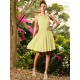 Chic Hand-Made Flower Sleeveless Short Chiffon Bridesmaid Dresses