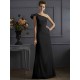 Classy Sleeveless One Shoulders Pleats Long Bridesmaid Dresses