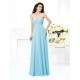 Gorgeous Sweetheart Sleeveless Long Chiffon Bridesmaid Dresses