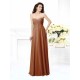Gorgeous Sweetheart Sleeveless Long Chiffon Bridesmaid Dresses