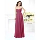 Gorgeous Sweetheart Sleeveless Long Chiffon Bridesmaid Dresses