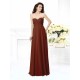 Gorgeous Sweetheart Sleeveless Long Chiffon Bridesmaid Dresses