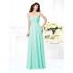 Gorgeous Sweetheart Sleeveless Long Chiffon Bridesmaid Dresses