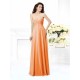 Gorgeous Sweetheart Sleeveless Long Chiffon Bridesmaid Dresses