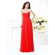 Gorgeous Sweetheart Sleeveless Long Chiffon Bridesmaid Dresses